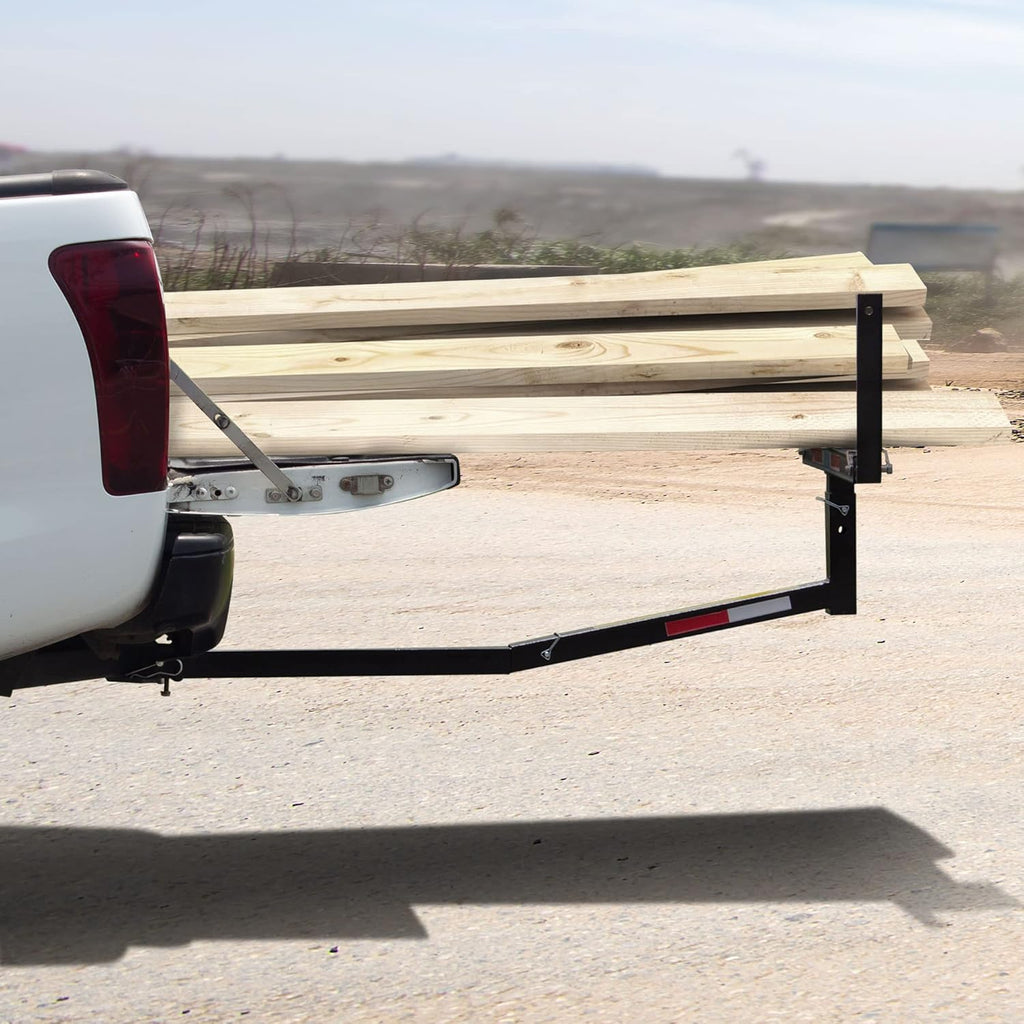 Pickup Truck Bed Extender, Heavy Duty Steel Hitch Mount Q428