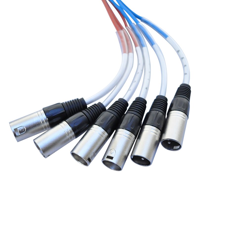 8 Channel 30-Feet Pro Audio Drop Snake Cable Z11199