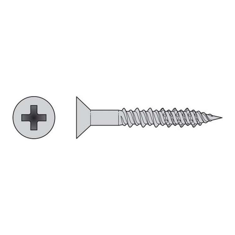 #10 x 1-1/2 x 22 Flat Head Marine Screw D27661