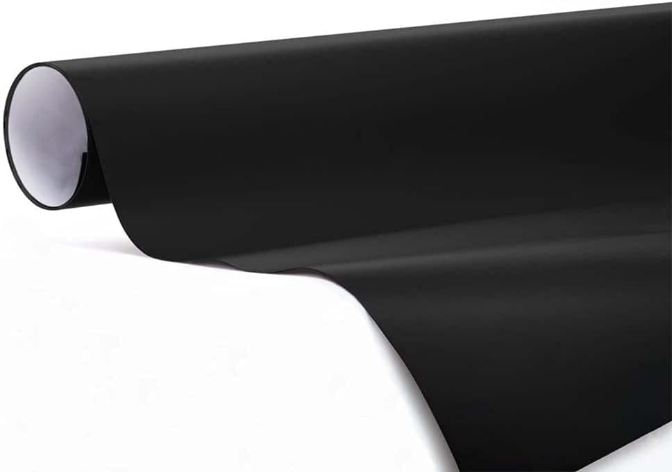 Gloss Black Vinyl Wrap Roll 4ft x 5ft Pack of 2 R86425