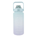 Gradient Color Water Bottle with Time Marker D551841