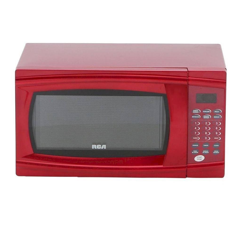 Red Countertop Microwave W6737