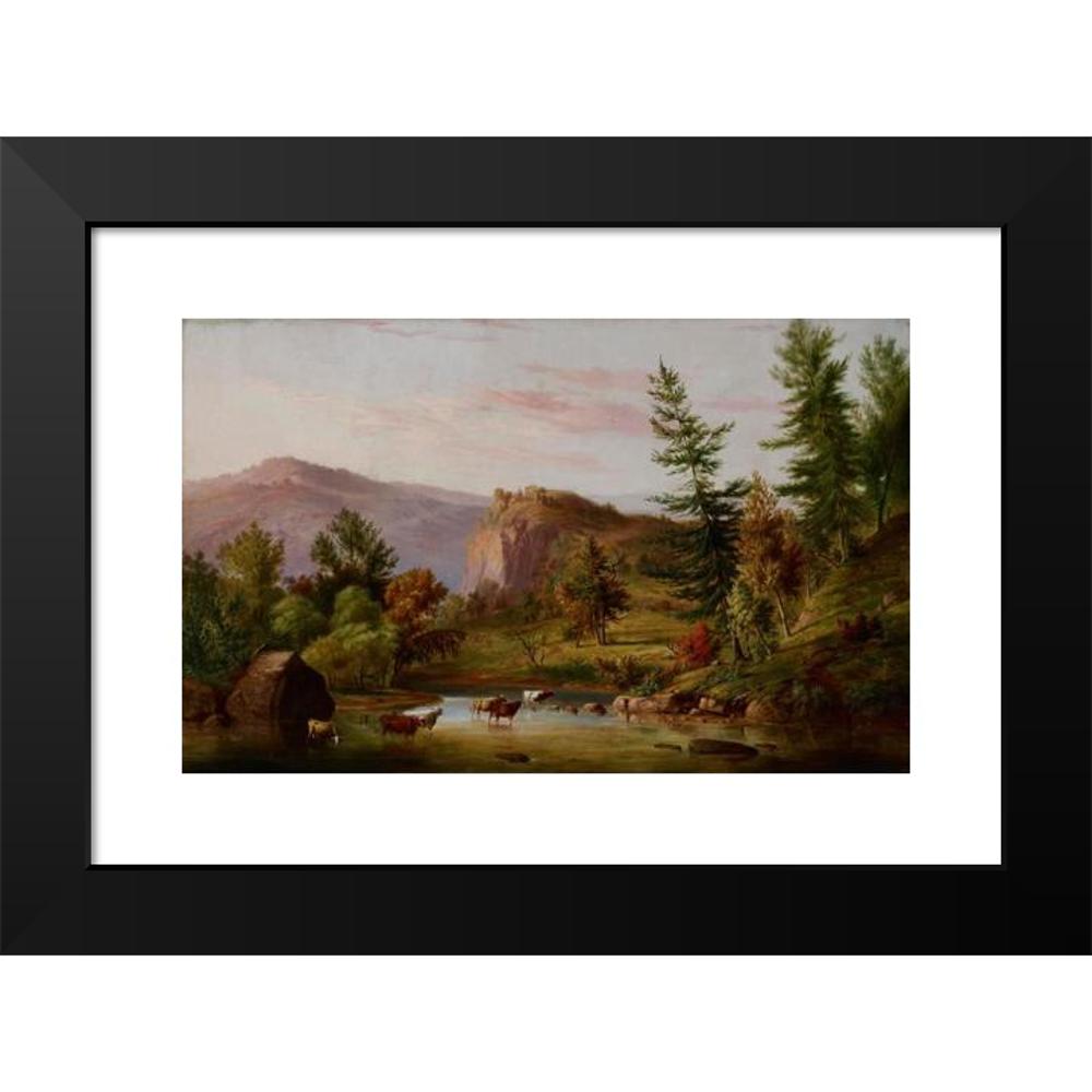 Black Modern Framed Museum Art Print A378938