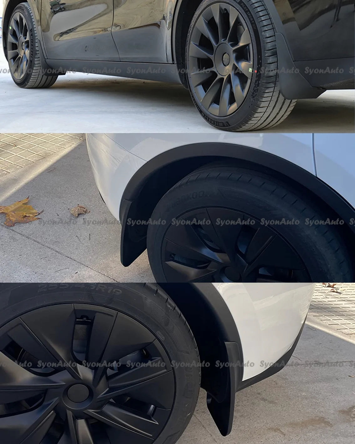 4 Pcs Mud Flap Splash Guards Set M6494