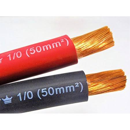 1/0 AWG Excelene Welding Cable Black Red 40 ft Q591