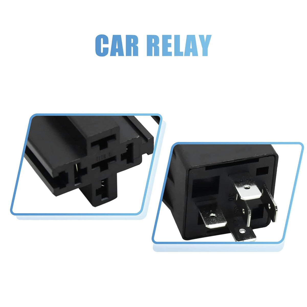 5 Pin DC 48V 40A Car Motor Fuse Relay Switch with Harness D4897