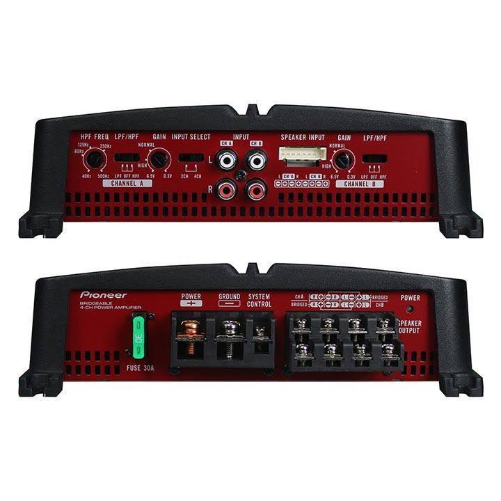 4 Channel 520 Watts Max Class AB Amp I5078