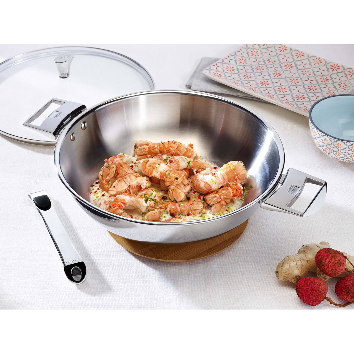 3-Quart Wok with Lid F236