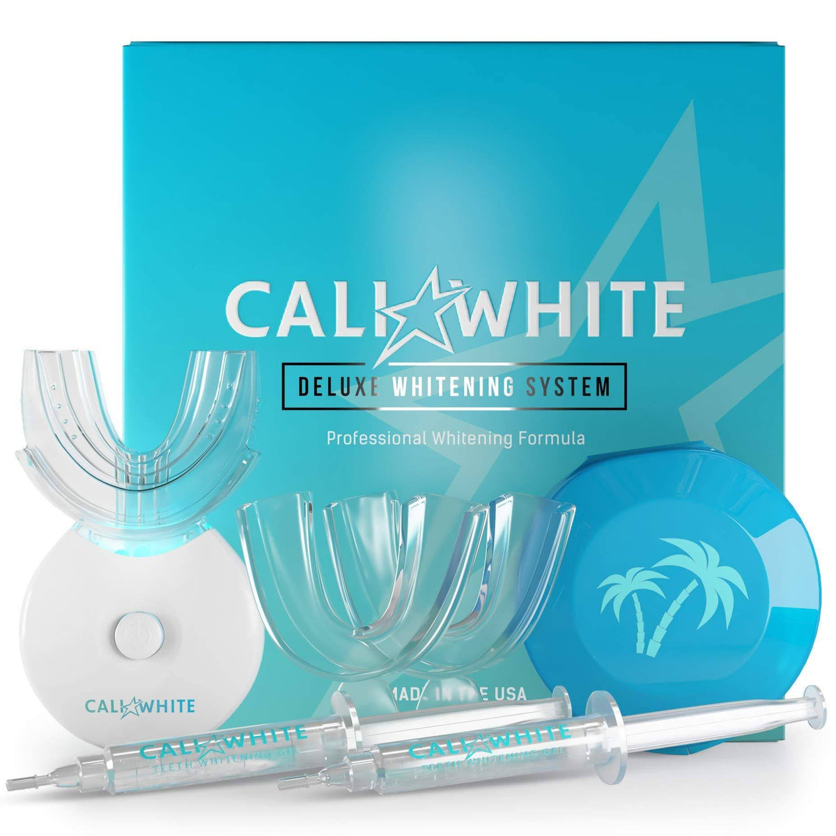 Vegan Teeth Whitening Kit with LED Light P872