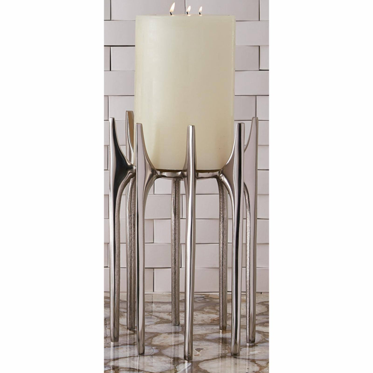 Pillar Candle Holder F576