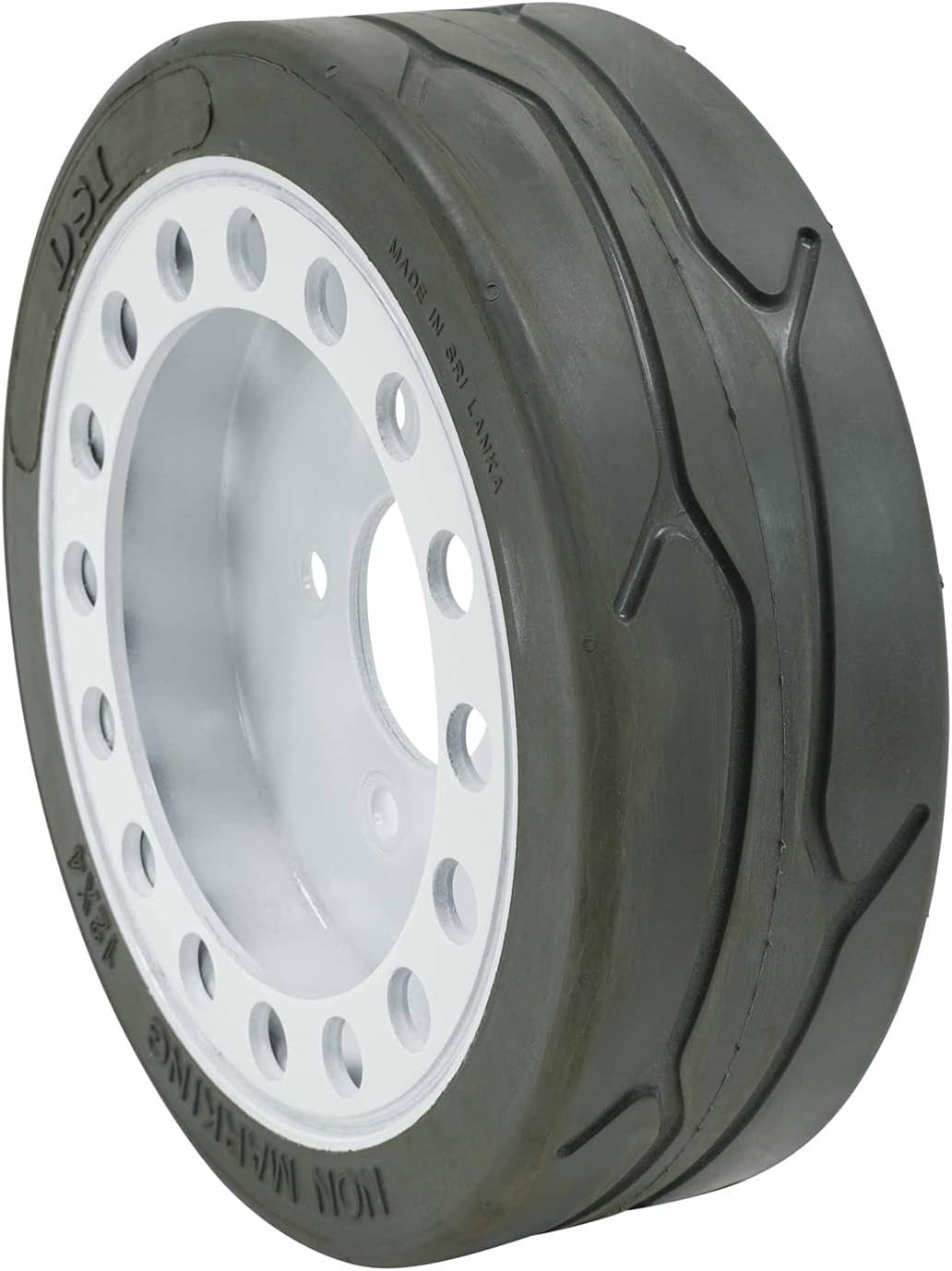 Scissor Lift Tires 12 x 4 Non-Marking Wheel Assembly B9547