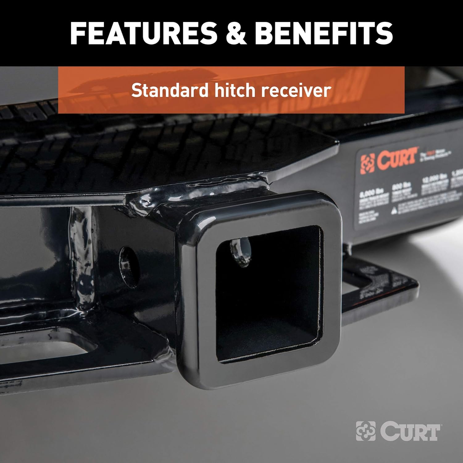 Class 3 Trailer Hitch, 2-Inch Receiver B8288
