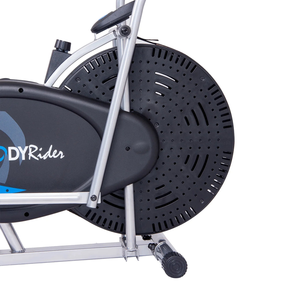Upright Fan Bike with Gel Seat and Looped Pedals L47354