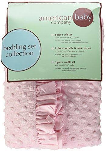 White 3-Piece Cradle Bedding Set C865787