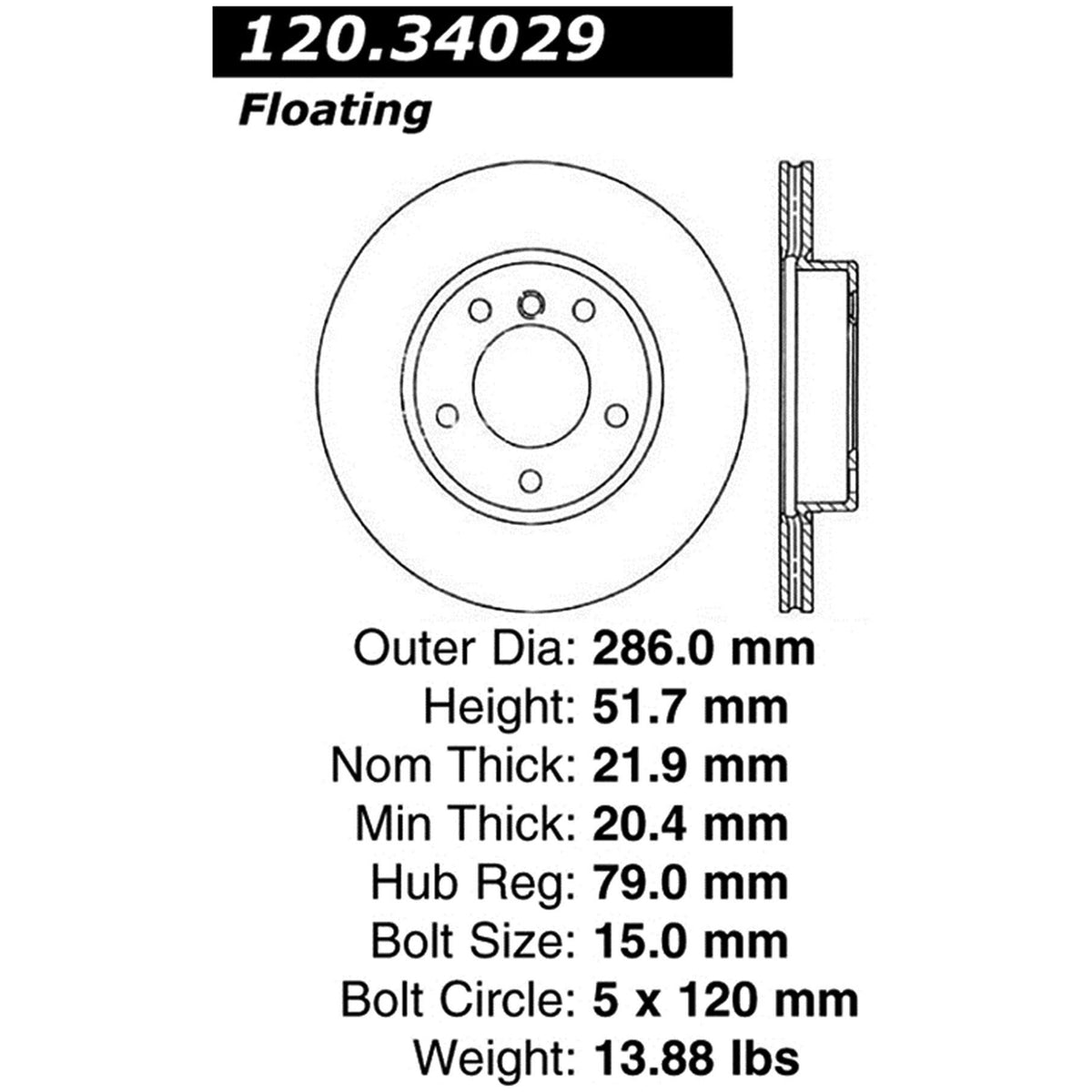 Slotted & Drilled Sport Brake Rotor J478736