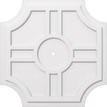 32 inchod x 1 inchid x 10 1/2 inchc x 1 inchp Architectural Grade PVC Ceiling Medallion S306117