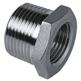 3x22 x 1-1/2x22 NPT Hex Bushing Pipe Fitting, Pkg Qty 5 X2127