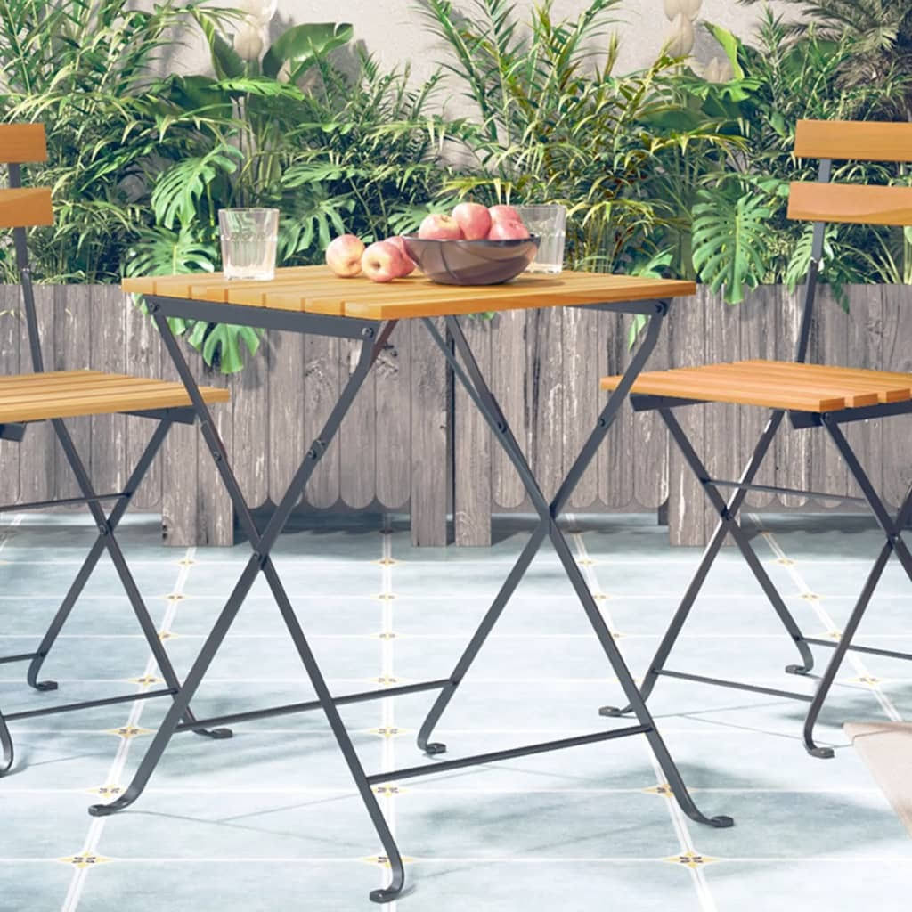 Solid Acacia Wood Bistro Table L533