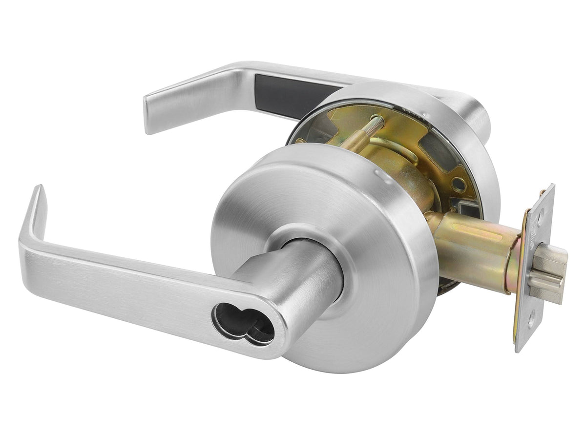 Satin Chrome Grade 2 Cylindrical Handleset R65807