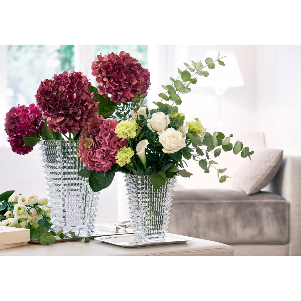 Blue Rectangular Vase U30596