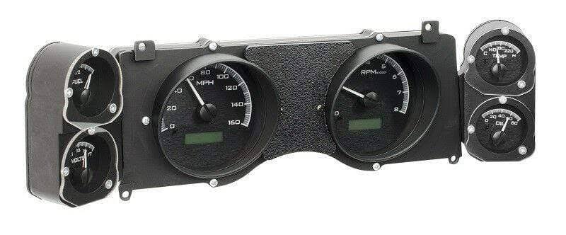 Black White Analog Gauge System A142100