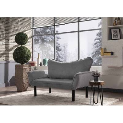 Gray Convertible Sofa Q95513