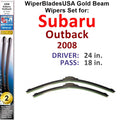 2008 Subaru Outback Beam Wiper Blades (Set of 2) Q232