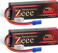 3S Lipo Battery 5000mAh 11.1V LCG Hard Case Height 25mm 120C EC5 Connector 2 Pack M75890
