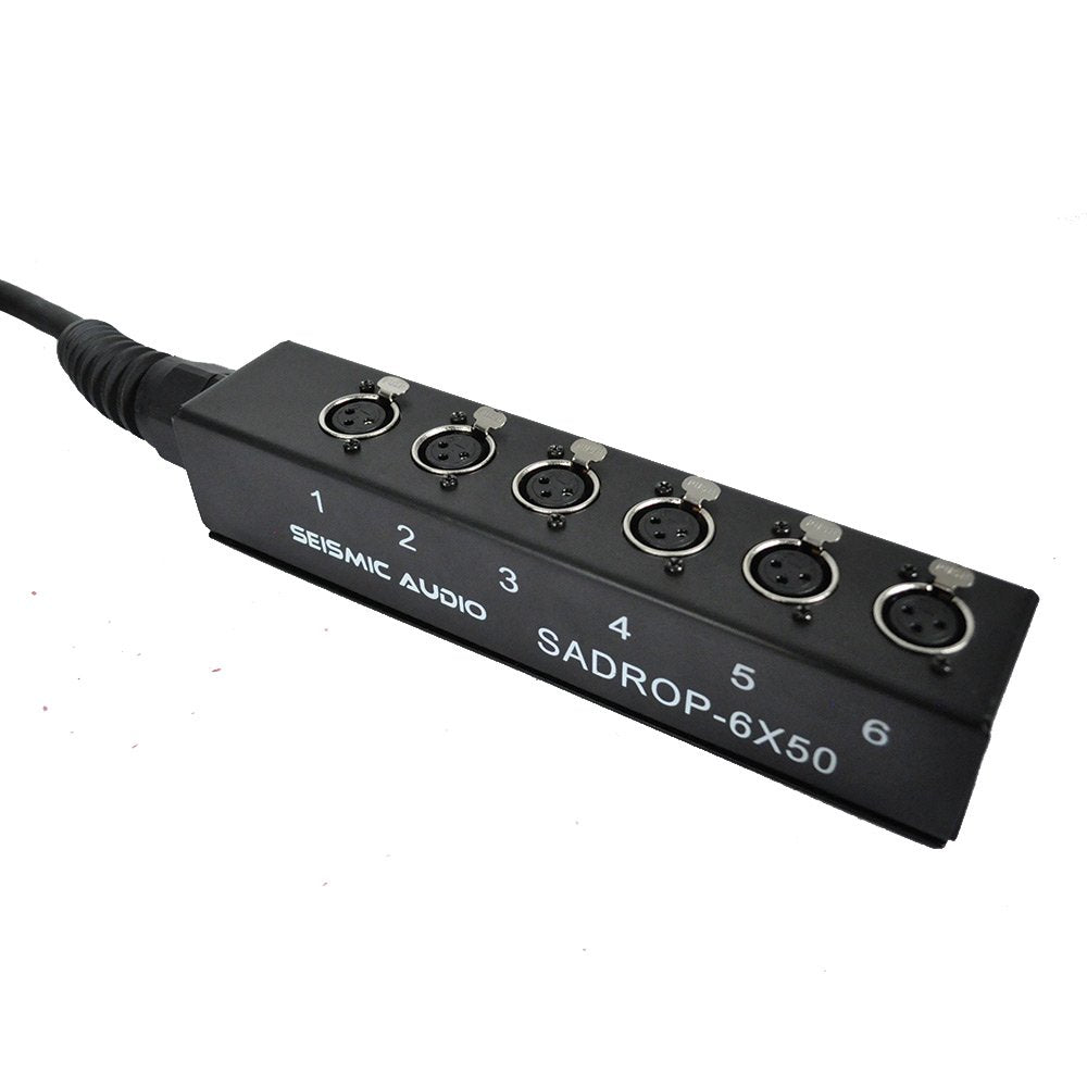 8 Channel 30-Feet Pro Audio Drop Snake Cable Z11199