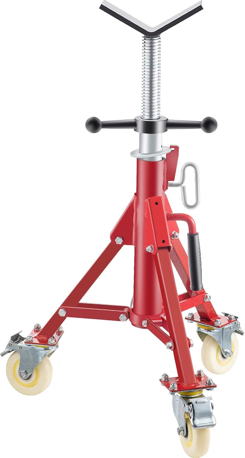 Adjustable Steel Pipe Stand with Casters T16788