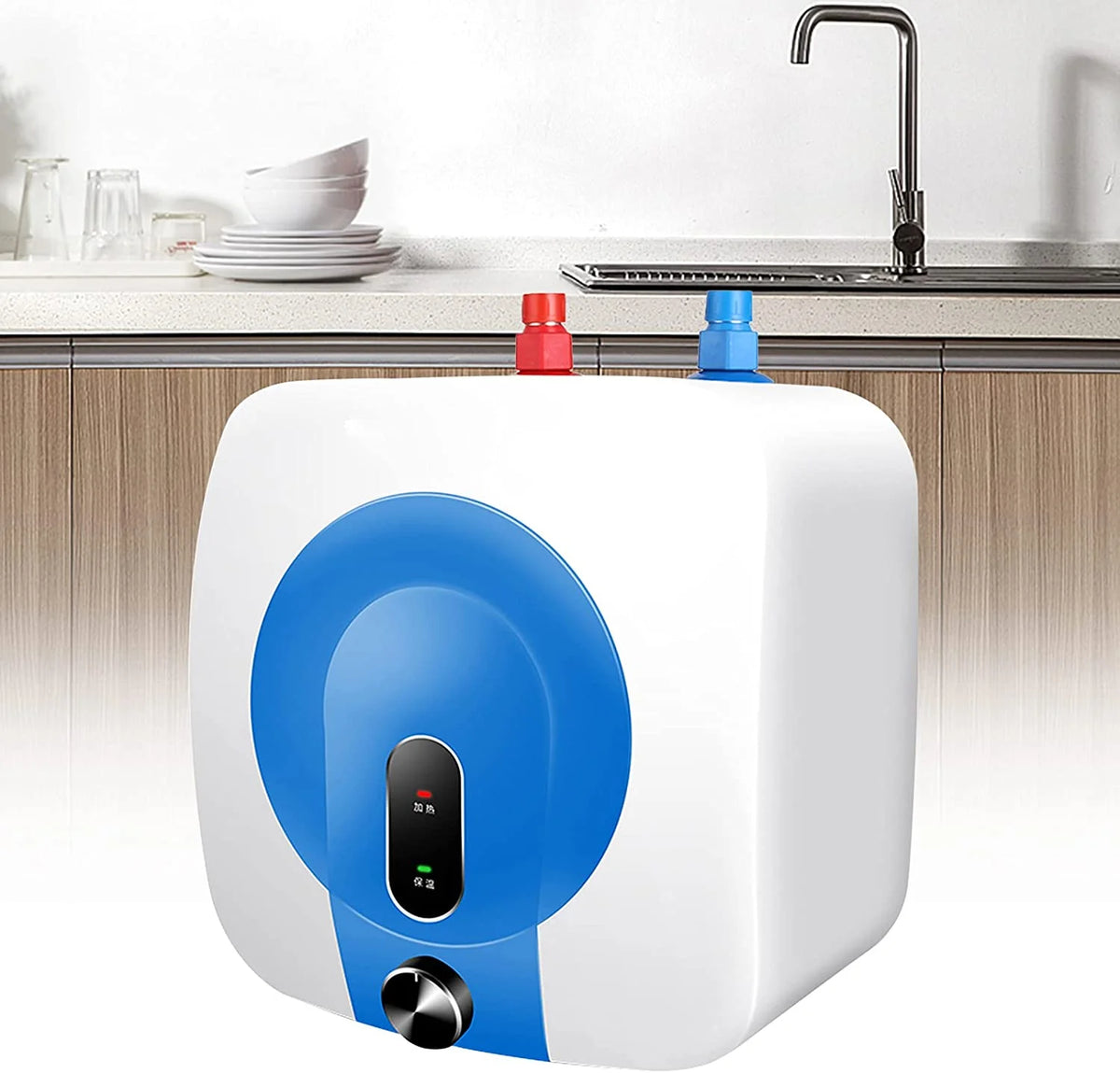 8L Electric Tankless Instant Hot Water Heater 1500W P92444