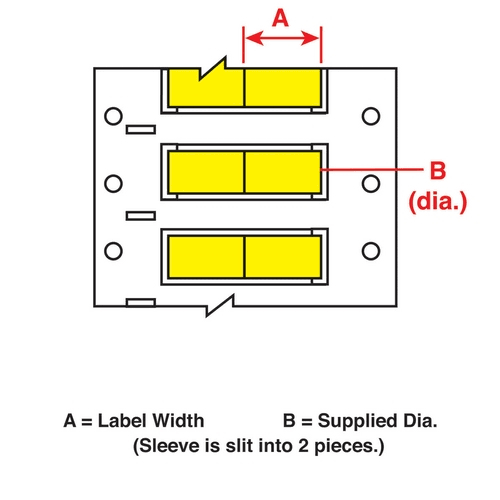 Double Sided Wire Marking Sleeve D5456