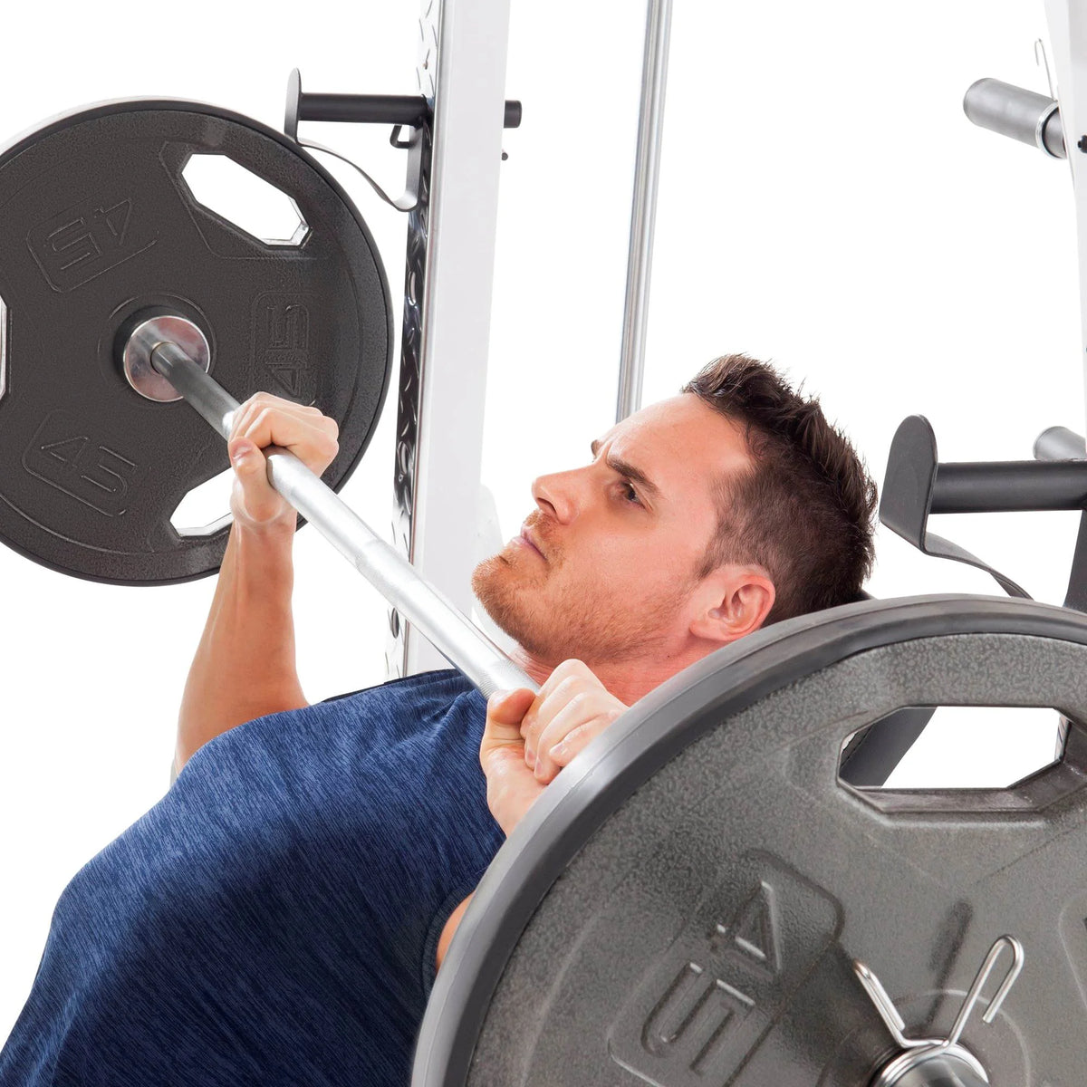 White Smith Cage Workout Machine B71718