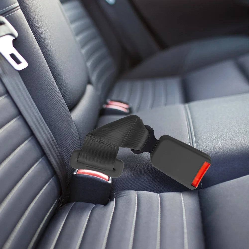 Black 7 Inch Seat Belt Extender J4129