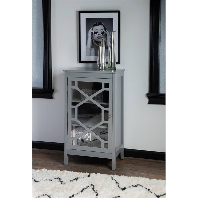 Gray Small Cabinet V7176
