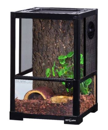 12 x 12 x 18 in. Reptile Glass Terrarium with Single Hinge Door X9852