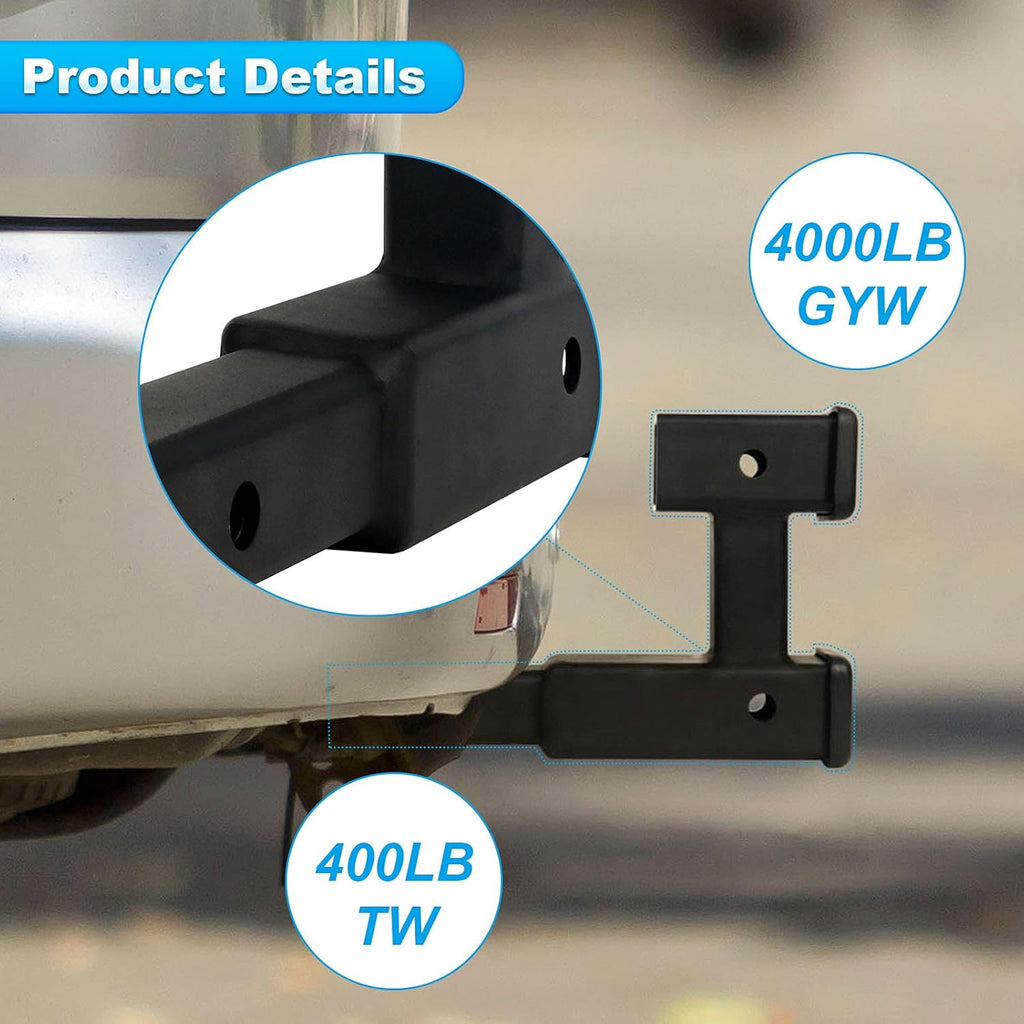 2 inch Trailer Hitch Receiver Extender Pack of 2 I771837