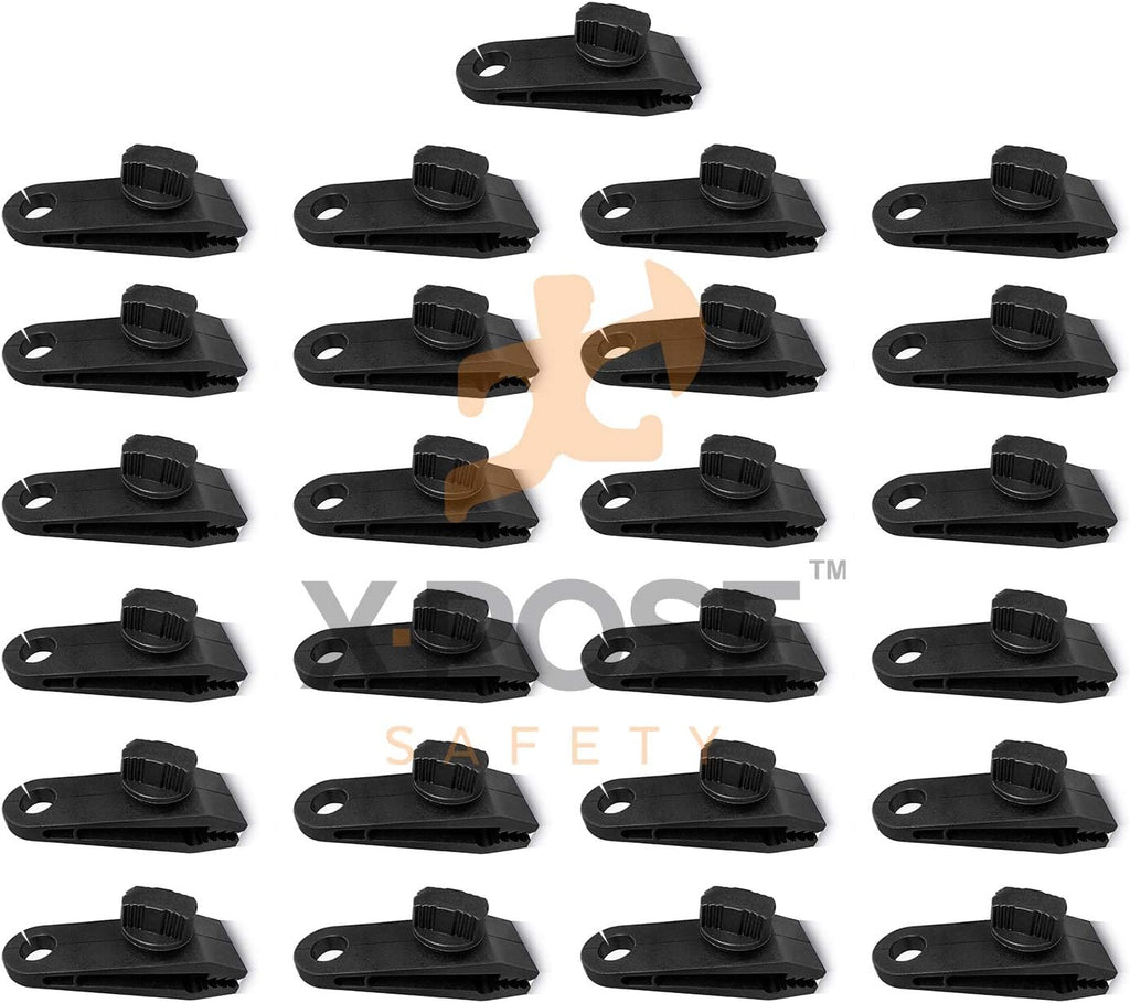 25 Pack Heavy Duty Reusable Tarp Clips U56492