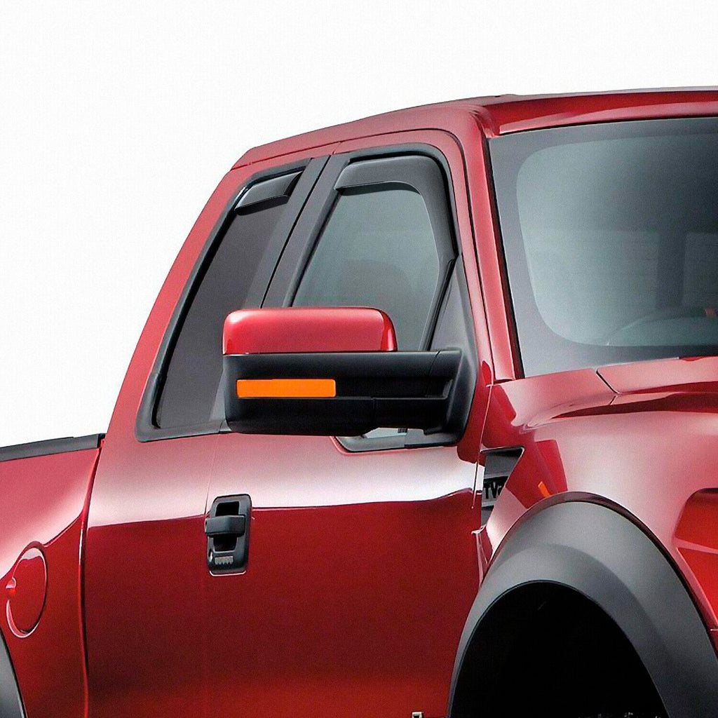 4 Pieces In-Channel Window Deflectors for Ford F150 SuperCab U896
