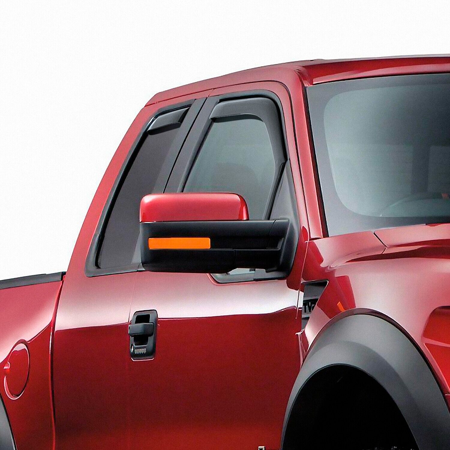 4 Pieces In-Channel Window Deflectors for Ford F150 SuperCab U896