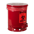 10 Gallon Red Biohazard Waste Can D422