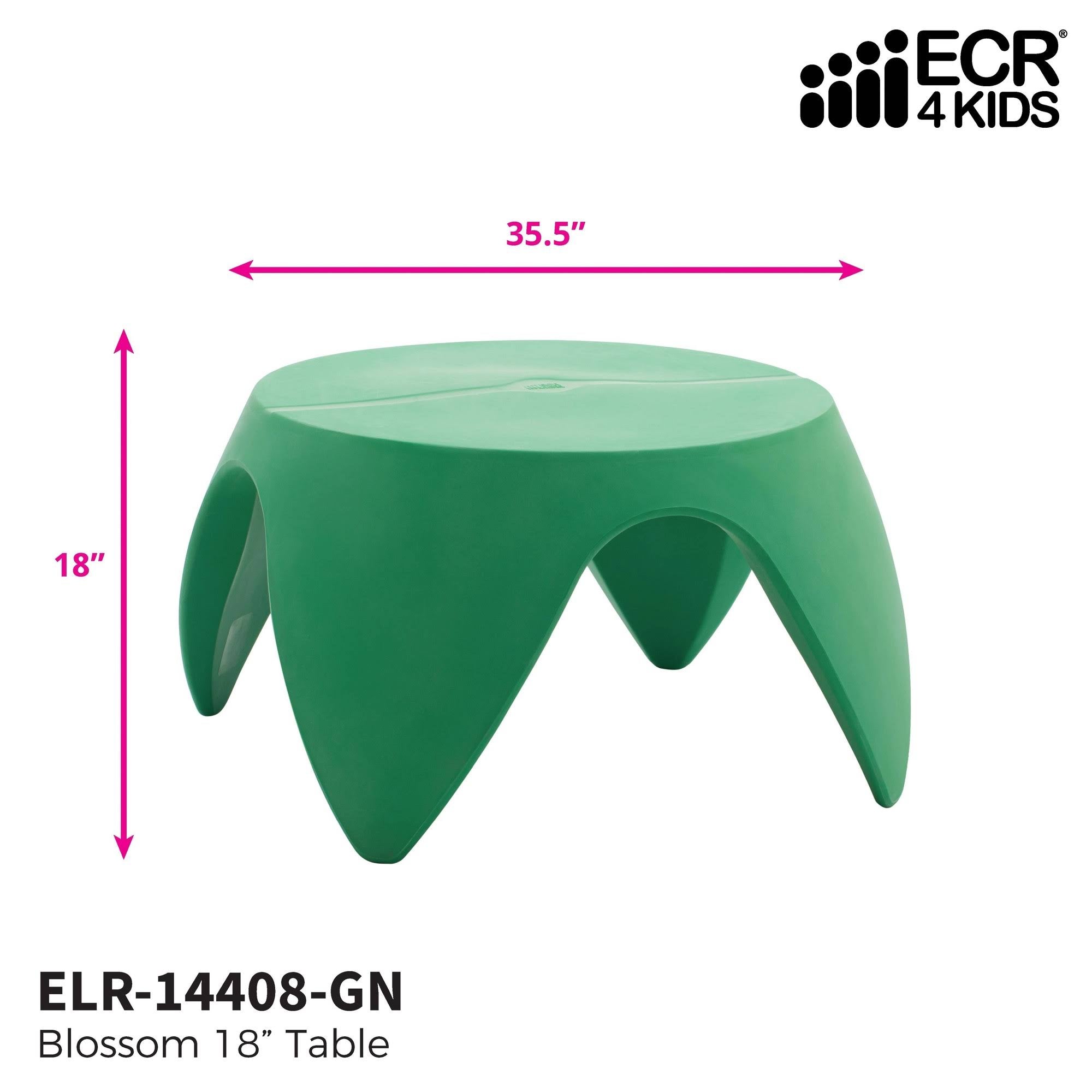 18in Dark Green Table K380414