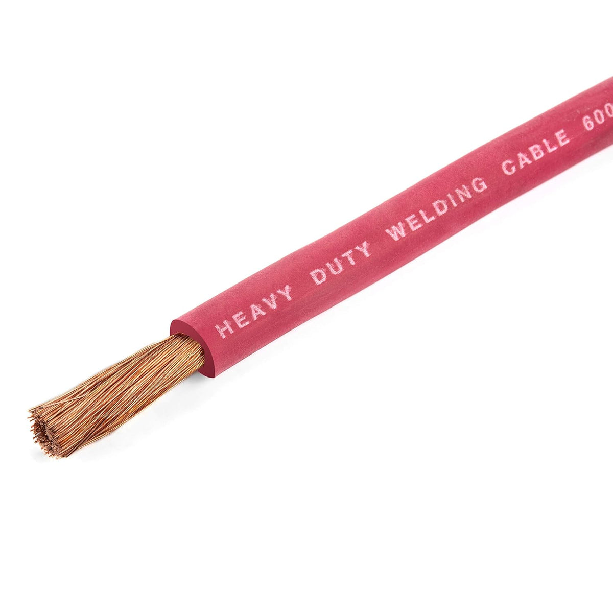 Red 25 Feet Extra Flexible Welding Cable E82955