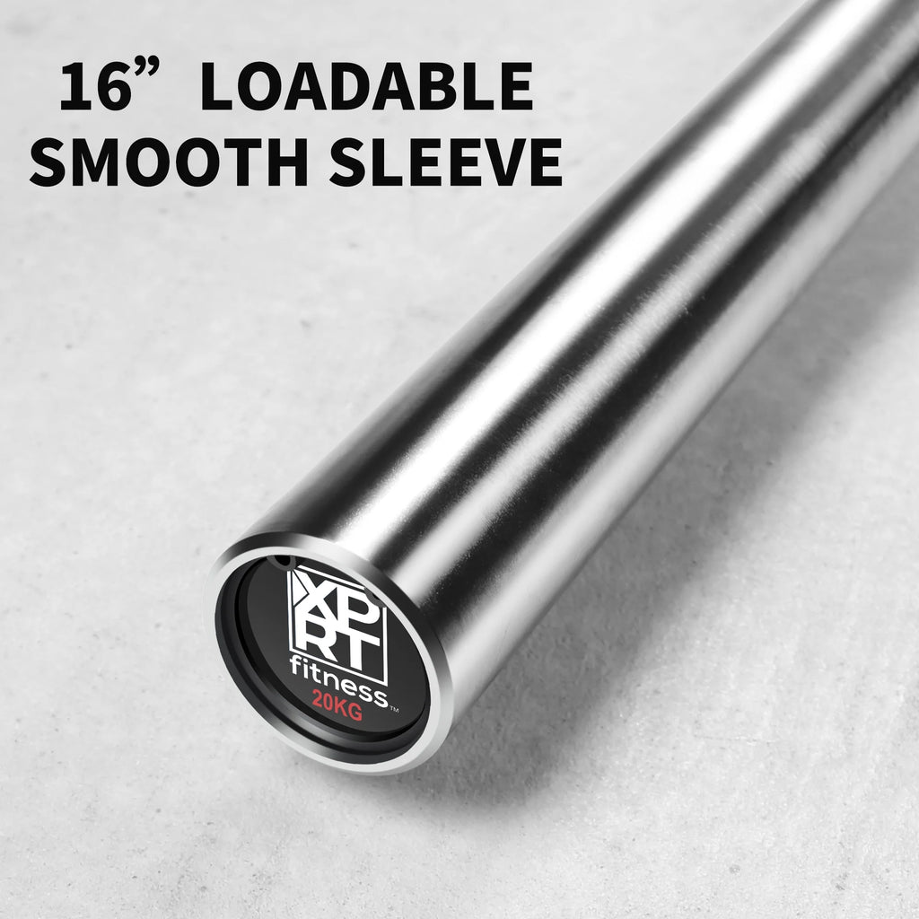 Chrome Barbell with Olympic Plates, 1000 lb. Capacity H31312
