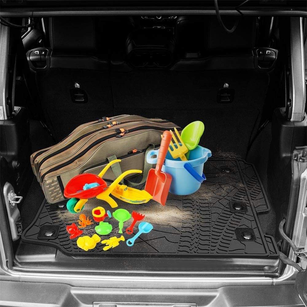 All-Weather Waterproof Cargo Mat fits Wrangler JL 4 Door Y6197