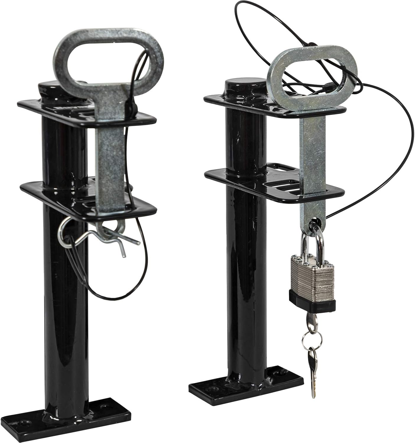 1 Channel Lockable Trimmer Rack, Black U348397