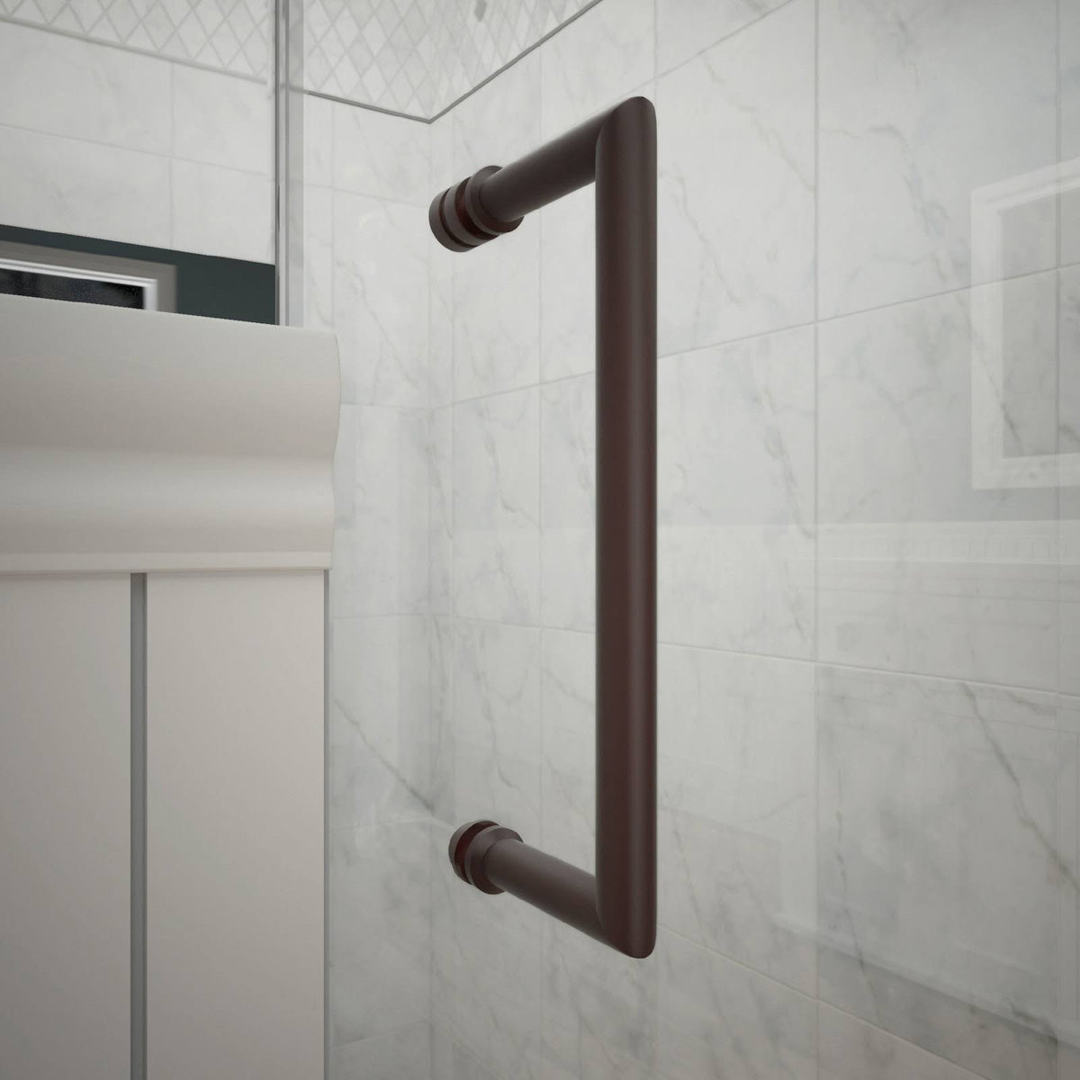 Frameless Hinged Shower Door E443014