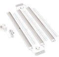 White Finish 3 Extra Long 20 inch Panels LED Dimmable Under Cabinet Lighting Kit D973