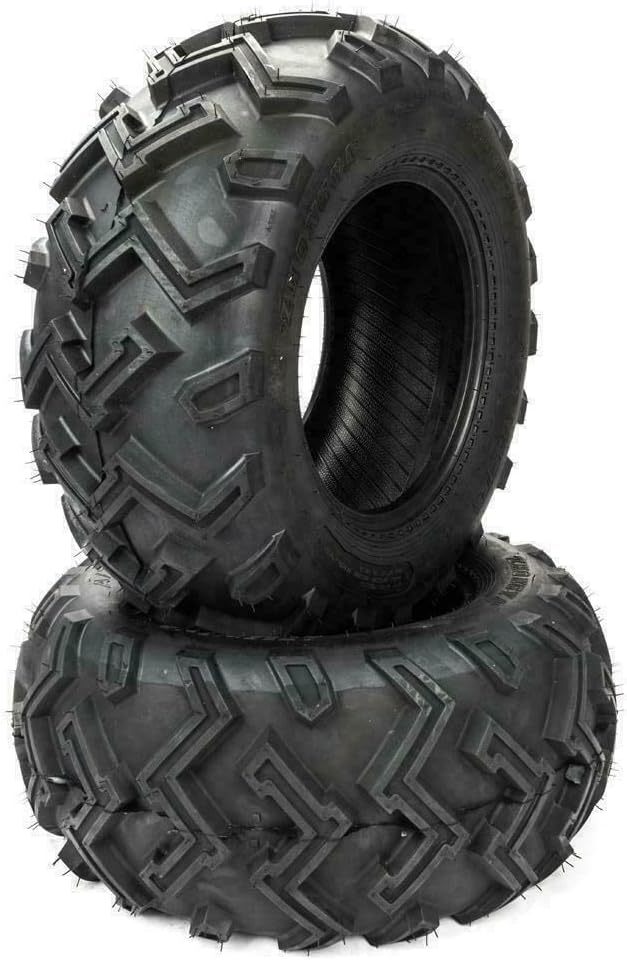 2PCS 25x10-12 Tubeless 6PR All-Terrain ATV UTV Sport Tires V242