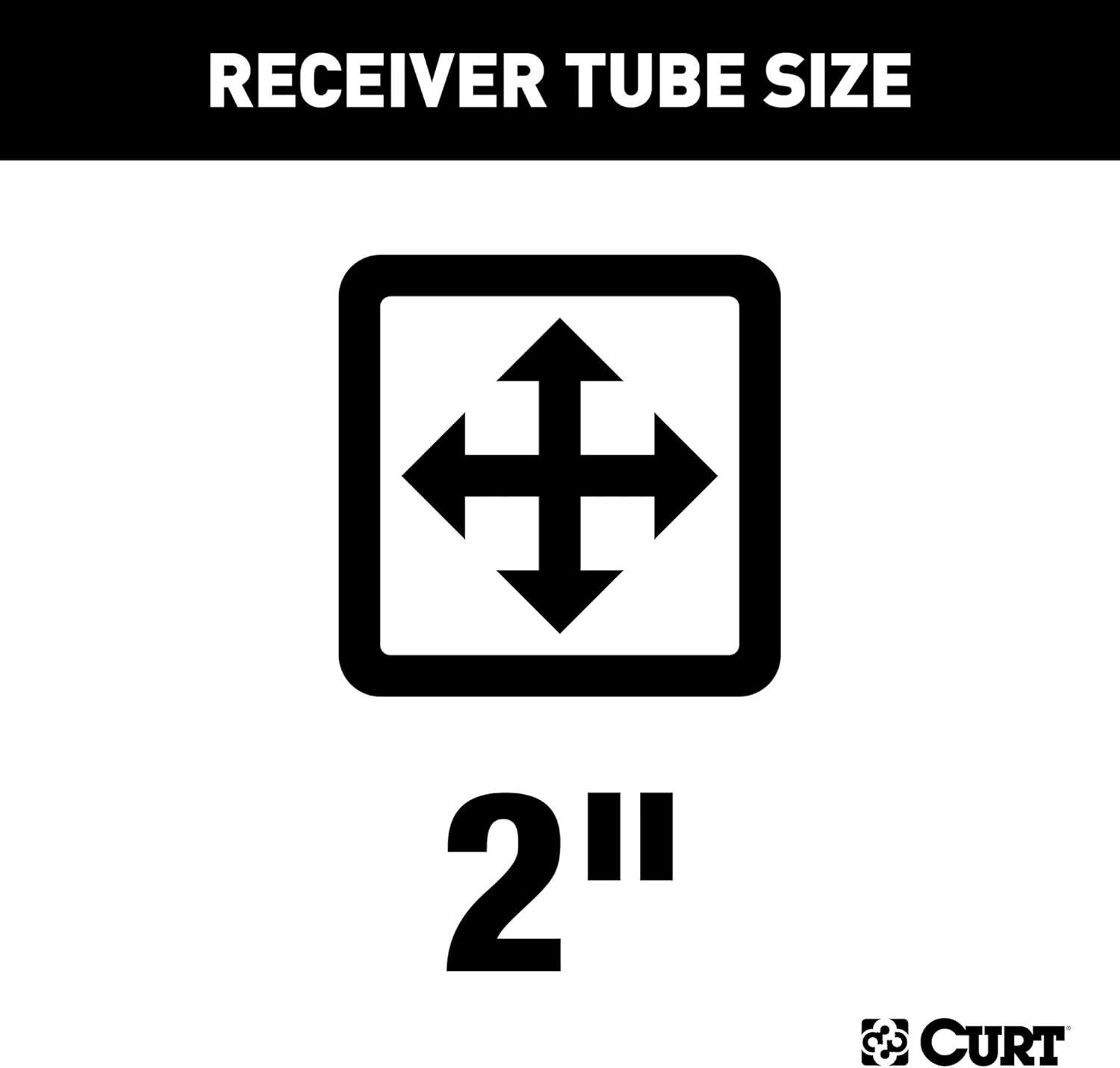 Class 3 Trailer Hitch, 2-Inch Receiver B8288